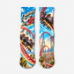 X2 Roller Coaster I Survived socks