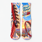 X2 Roller Coaster Never Forget socks
