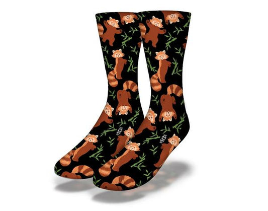 PANDA BAM-BOO Fun Animal Socks (black)