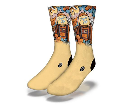 CRYPTO LIFE Funny Crypto Socks