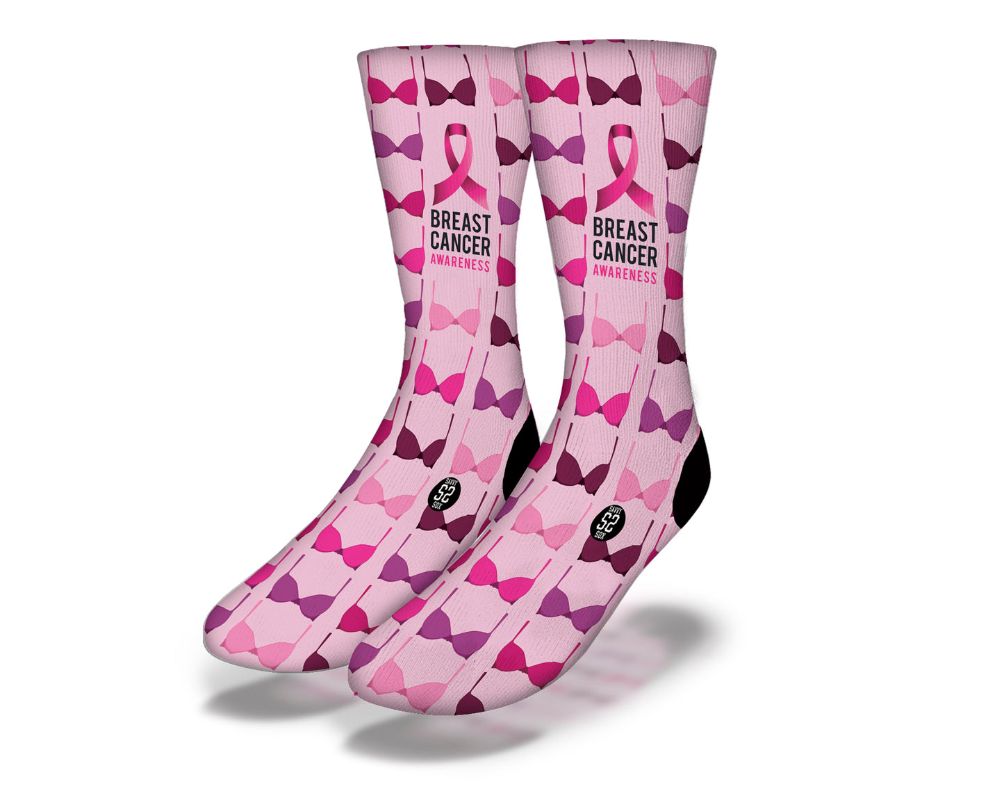 Breast Cancer Awareness (Style 4) Socks