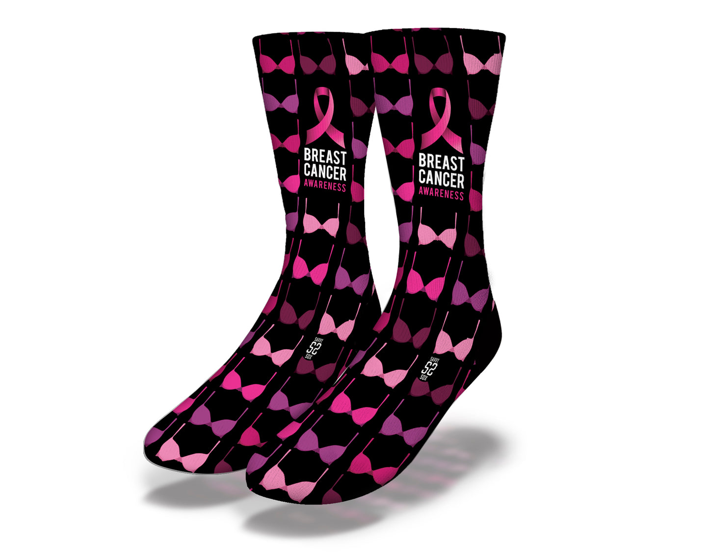 Breast Cancer Awareness (Style 5) Socks