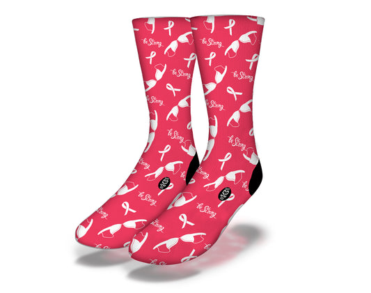 Breast Cancer Awareness (Style 7) Socks