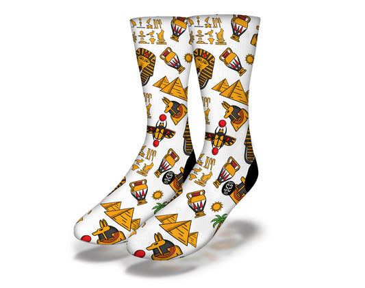 HORUS OSIRIS EGYPTION SYMBOLS Fun World Socks