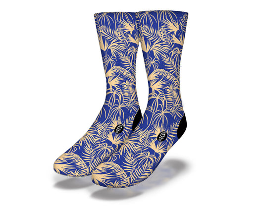 HAWAIIAN PALMS Fun Beach Life Socks