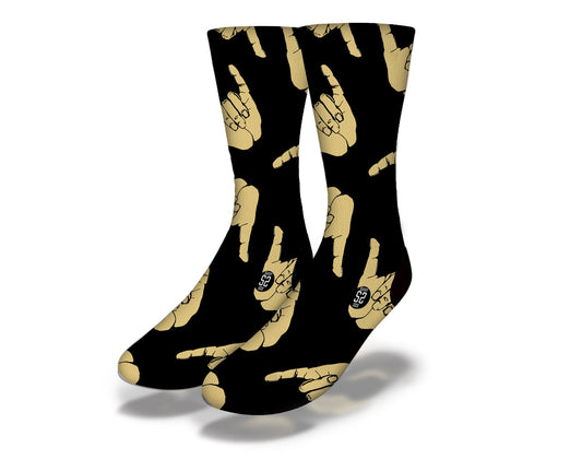 HANG LOOSE DUDE Fun Surfing Socks