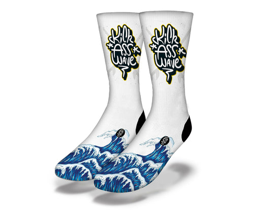 Kick Ass Wave Socks