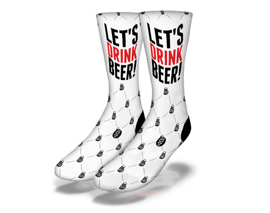 Lets Drink Beer Grey