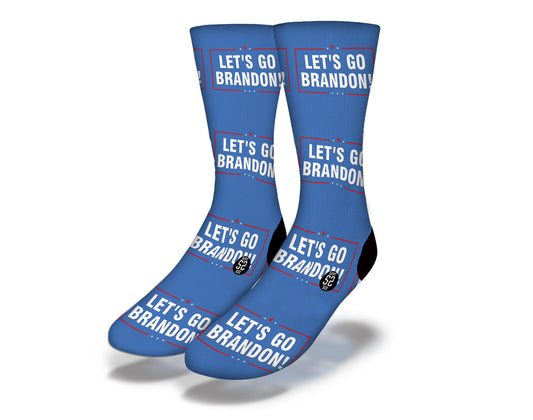 Lets Go Brandon Blue