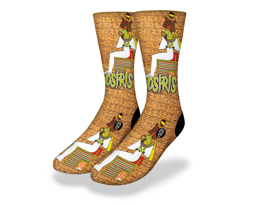 GOLDEN OSIRIS EGYPTIAN GOD Fun World Socks
