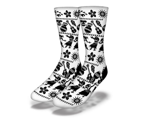 Polynesian Dancer 2 Socks