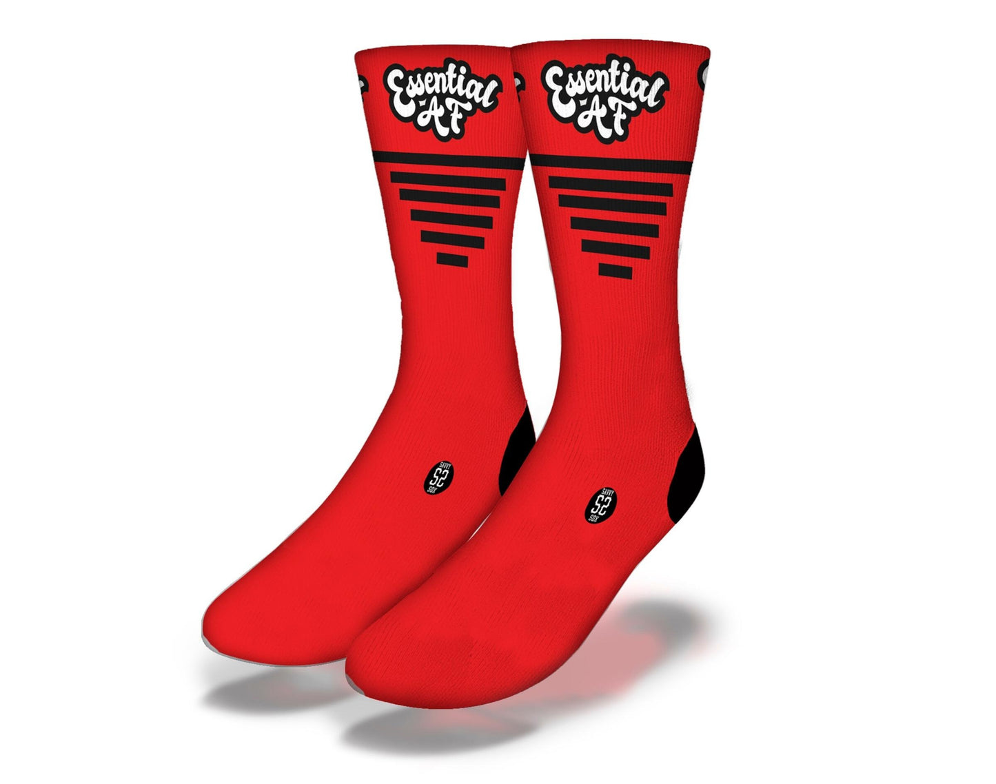 Essential AF Socks Red