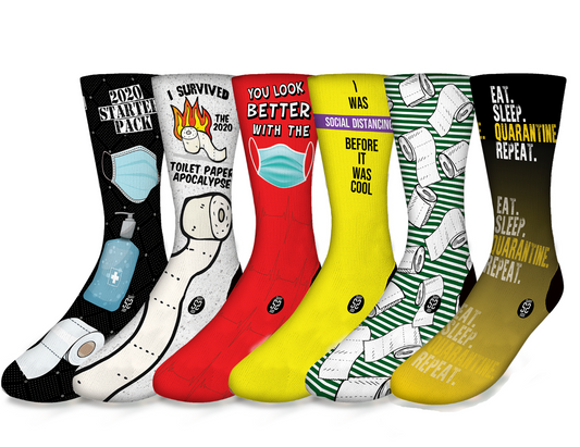 Funny Pandemic Custom Picture Socks