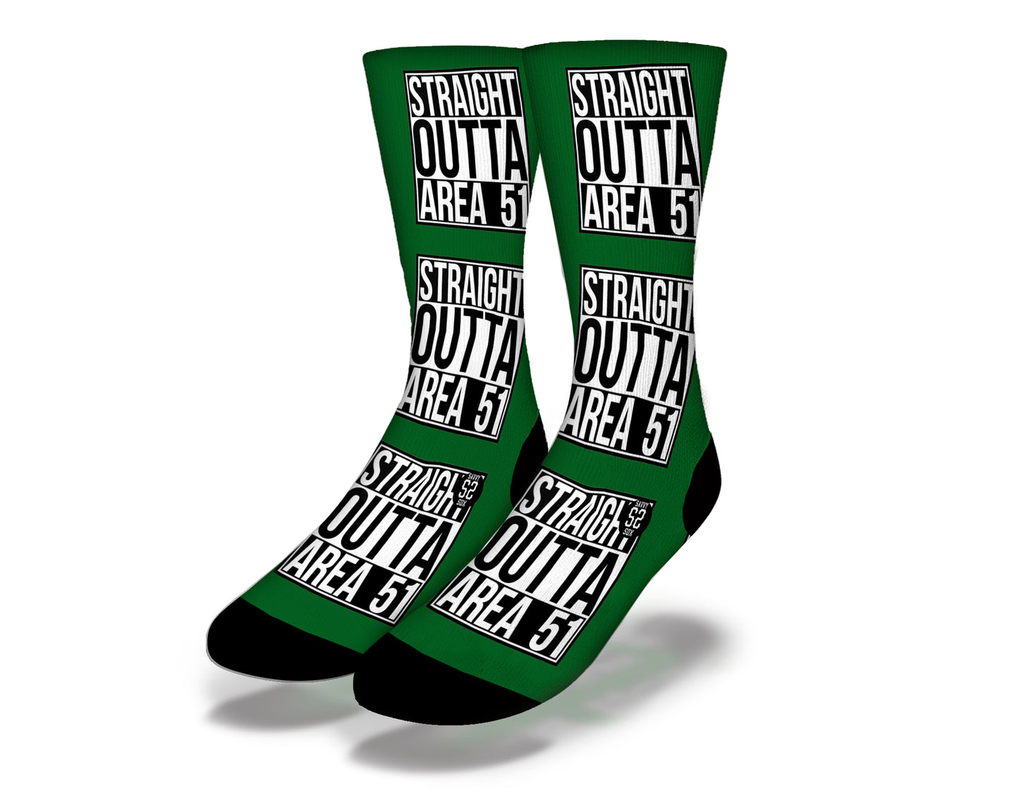 Straight Outta Area 51 Socks