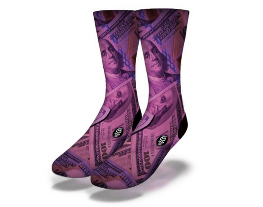 Purple 100's Socks