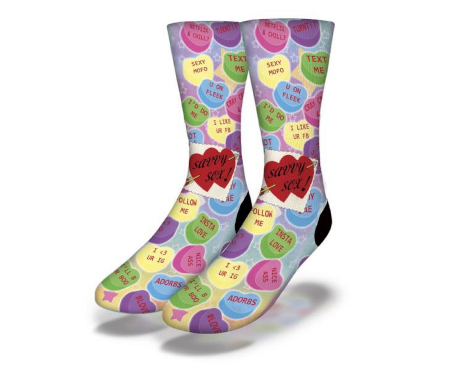 Valentine's Day Socks