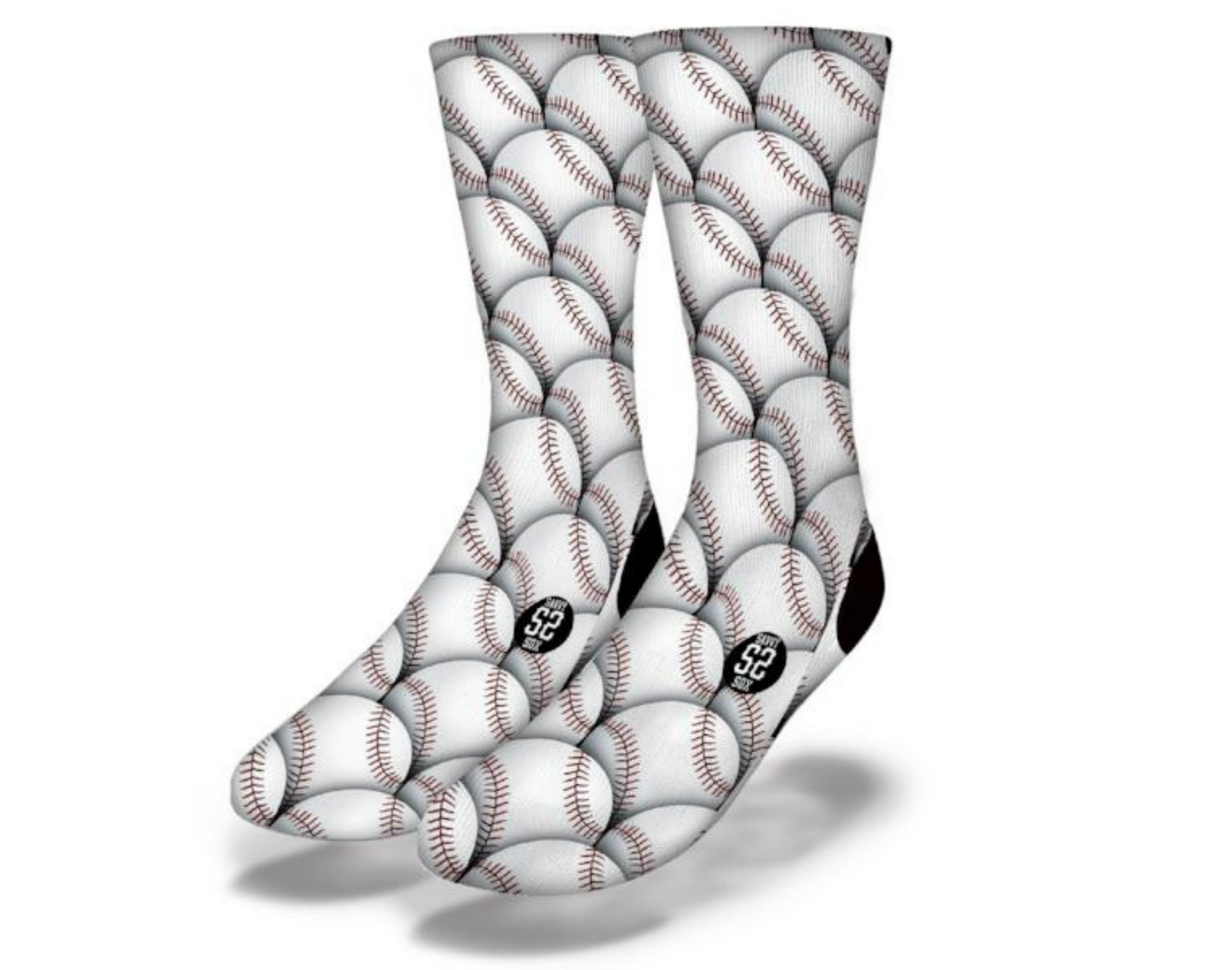 BASEBALL SOFTBALL SWEET SPOT Baseball Novelty Socks