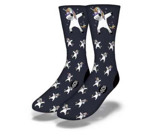 Unicorn Dab Socks