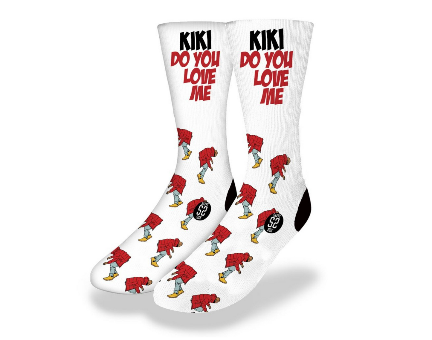 Kiki Do You Love Me Drake Socks