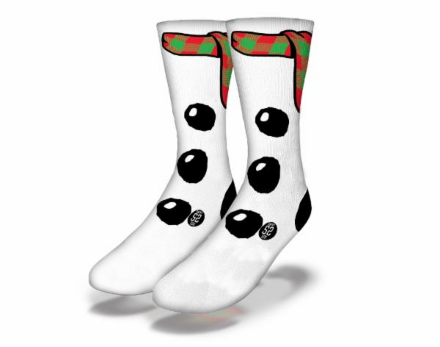 FEELING FROSTY Fun Snowman Christmas Socks
