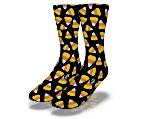 CANDY CORN Fun Halloween Socks